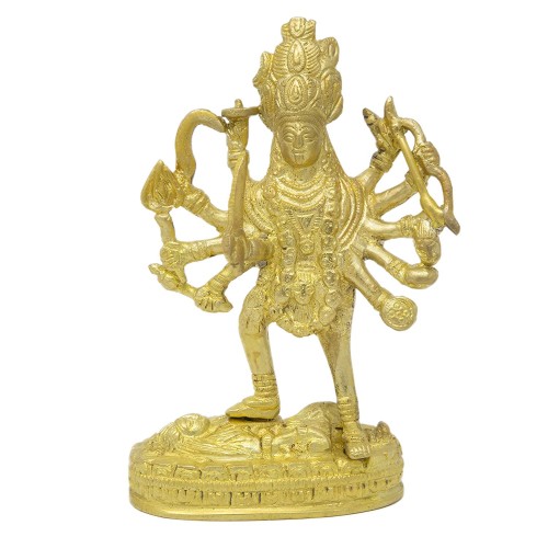 Hinduism Art Ma Kali Goddess Statue Stan...