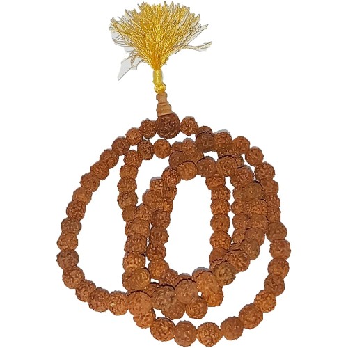 Rudraksha Mala 108 Beads Necklace, Seed ...