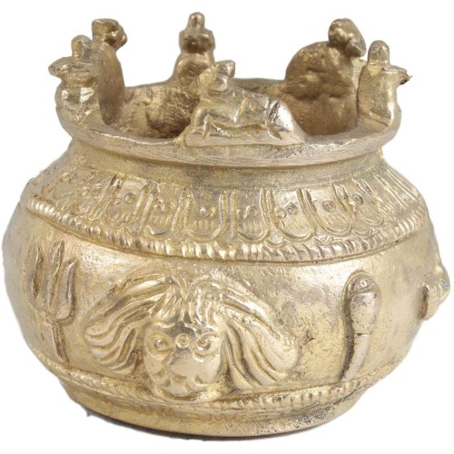 Vibuthi Bowl in Brass for pooja purpose ...