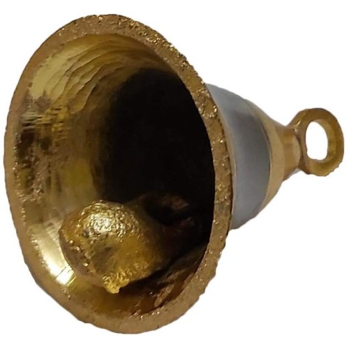 Lot 10 Elephant Camel Cow Brass Bells 2" Ht 1.5" Dia Indian Vintage Style Decor Assorted 2" Brass Bells 10