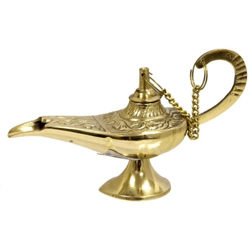 Brass Aladdin Genie Lamps Incense Burner...