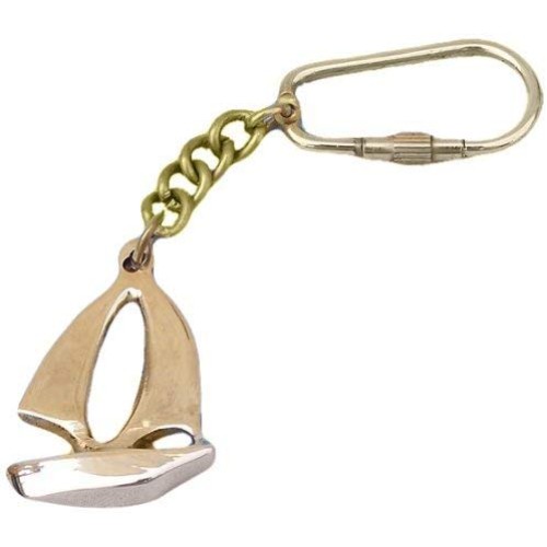 Brass Key Chain- Collectible Marine Naut...