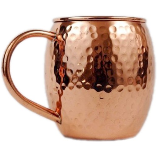 Copper Barrel Hammered Mug for Moscow Mu...