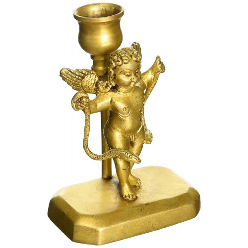 Angel Candle Stand Brass
