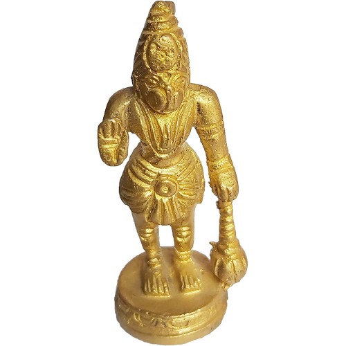 Hanuman Brass Idol Hindu god of Strength...