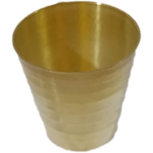 Handmade Pure Brass Golden Glass/Tumbler...