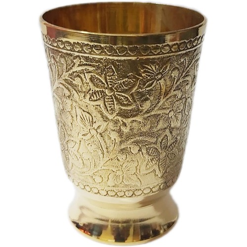 brass mint embossed julep cup capacity 1...