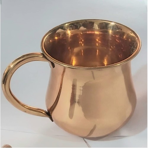 Hammered Pure Copper Moscow Mule Jug wit...